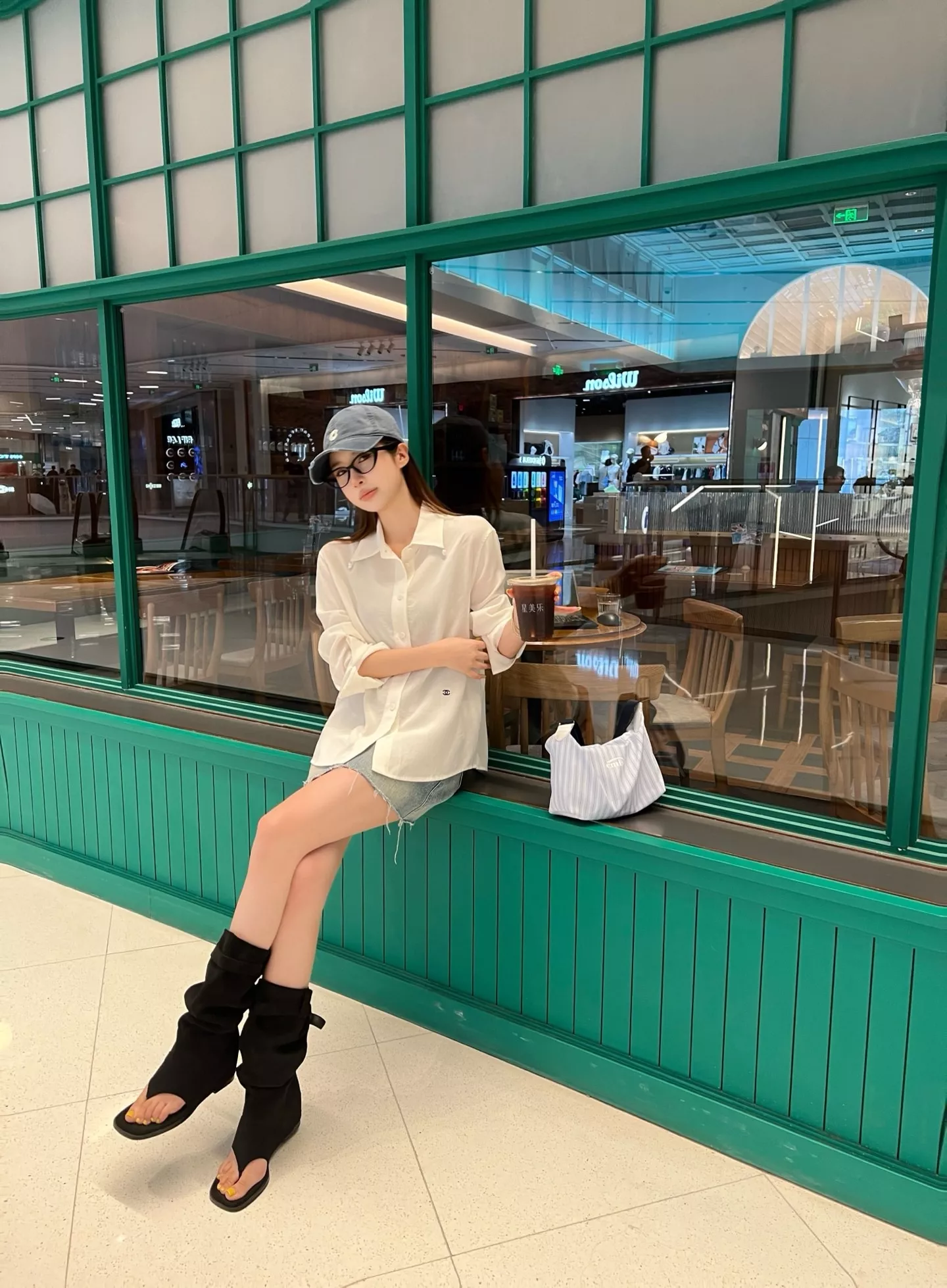 셀린느 진주 장식 텐셀 린넨 블렌드 긴소매 셔츠 상세 이미지 18