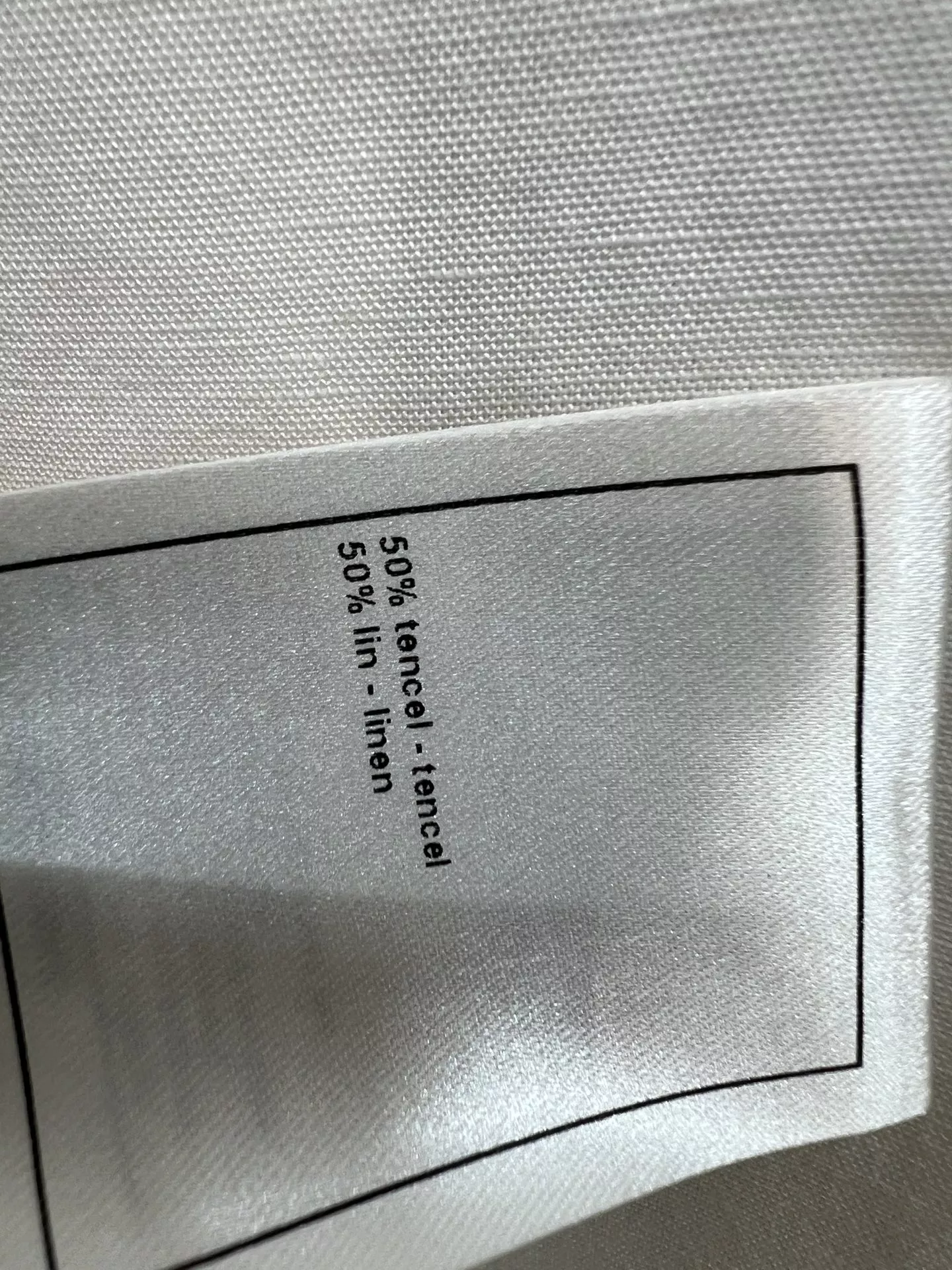 셀린느 진주 장식 텐셀 린넨 블렌드 긴소매 셔츠 상세 이미지 9