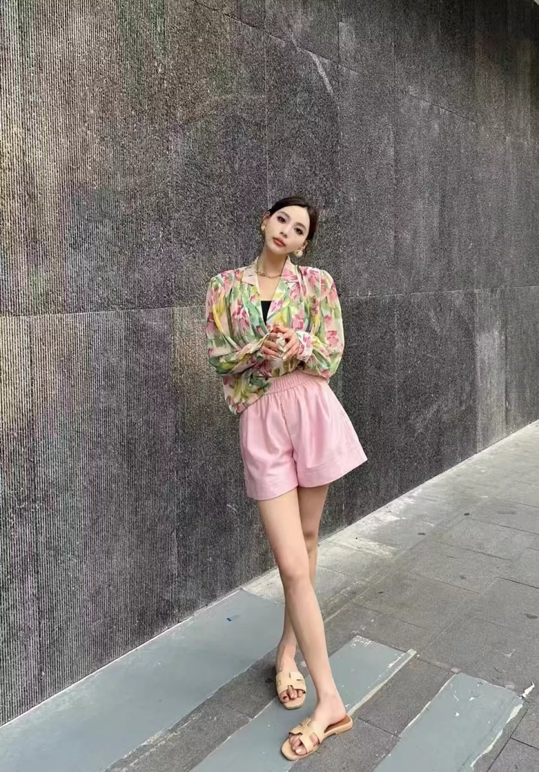 샤넬 이탈리아 수입 울 밴딩 하프 팬츠 상세 이미지 24