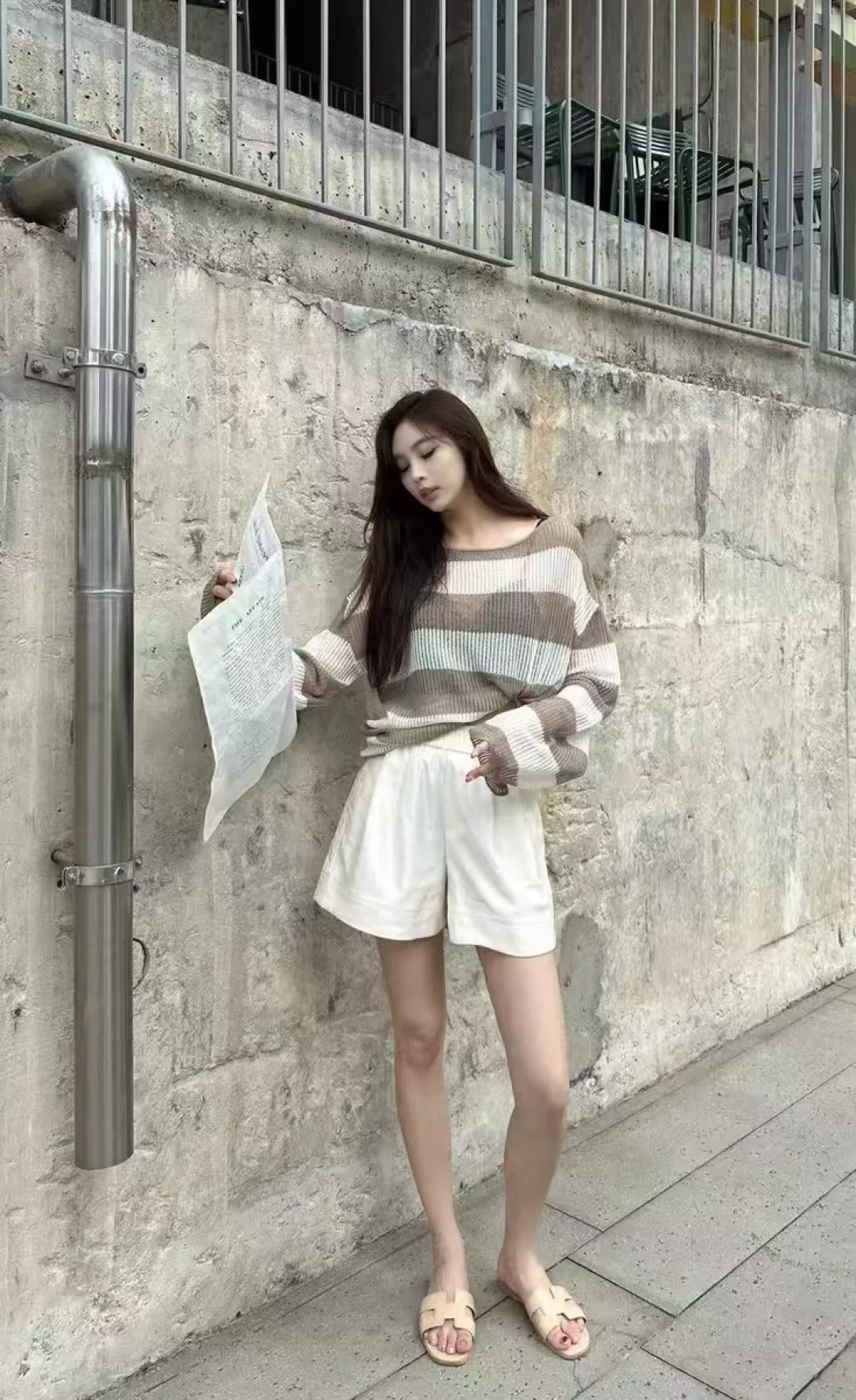 샤넬 이탈리아 수입 울 밴딩 하프 팬츠 상세 이미지 11