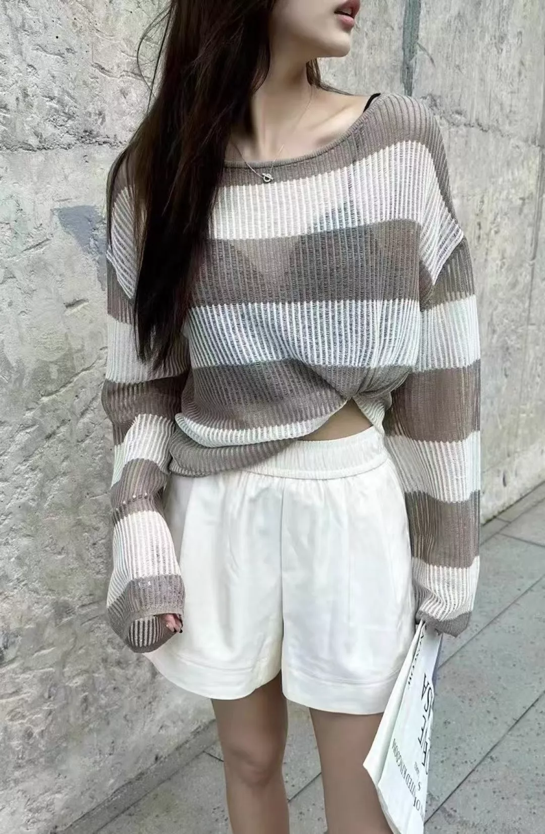샤넬 이탈리아 수입 울 밴딩 하프 팬츠 상세 이미지 10