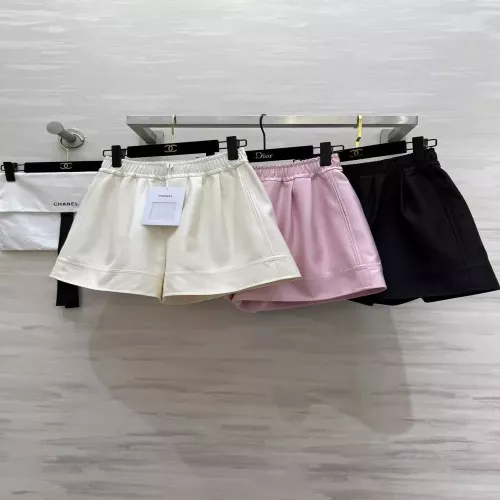 샤넬 이탈리아 수입 울 밴딩 하프 팬츠