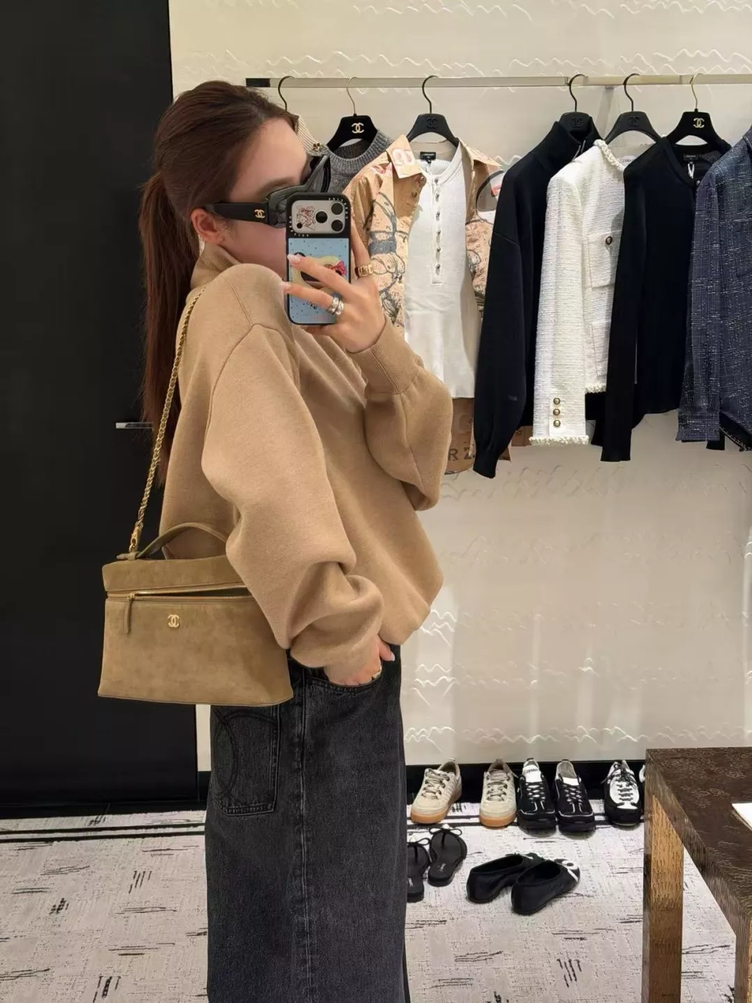 샤넬 슬림핏 스키니 데님 팬츠 상세 이미지 32