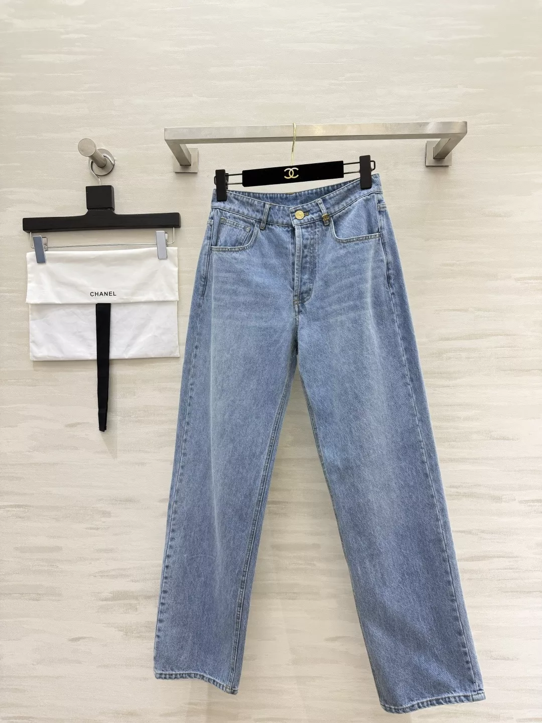 샤넬 슬림핏 스키니 데님 팬츠 상세 이미지 1