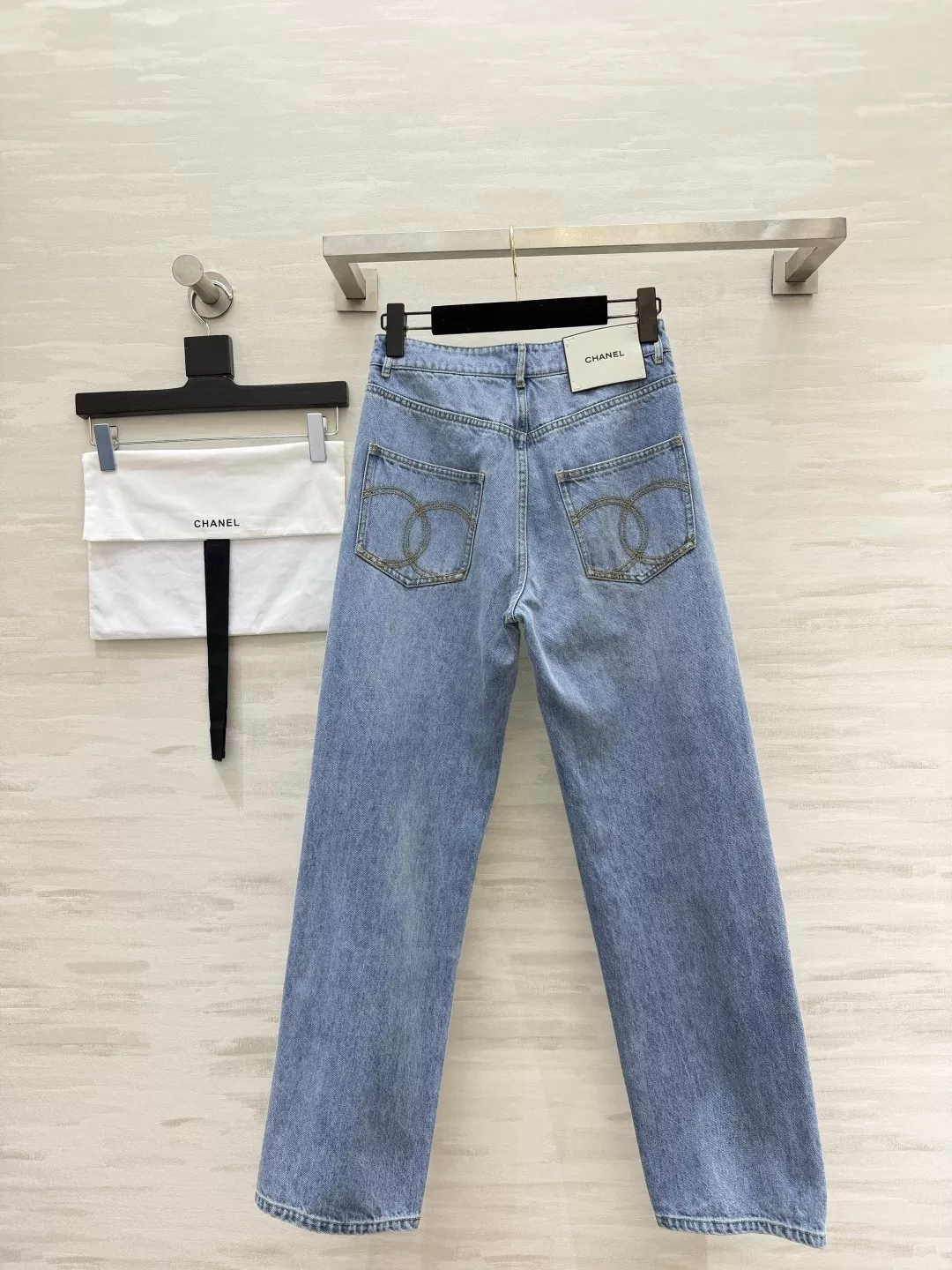 샤넬 슬림핏 스키니 데님 팬츠 상세 이미지 9