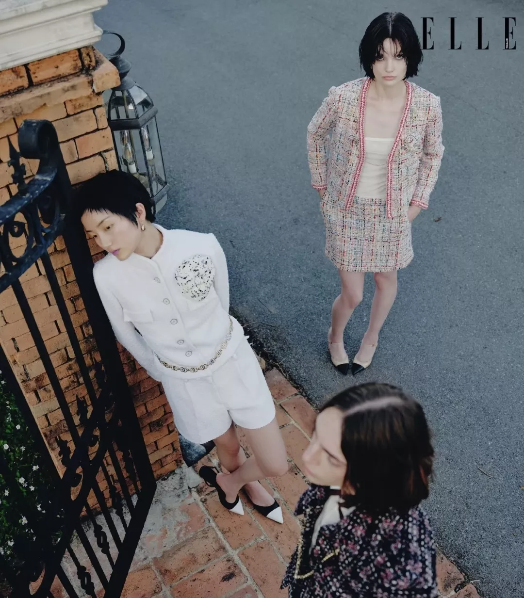 샤넬 사선 트위드 자카드 안감 미니 스커트 상세 이미지 11