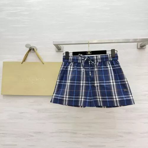 버버리 빈티지 체크 밴딩 하프 팬츠