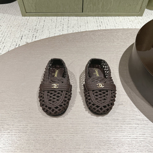 샤넬 브레이드 메쉬 펀칭 로퍼
