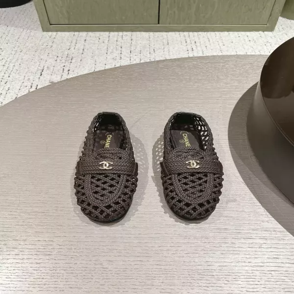 샤넬 브레이드 메쉬 펀칭 로퍼