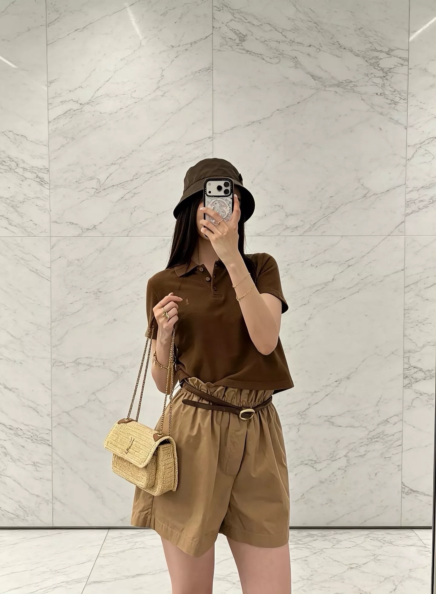 입생로랑 트리플 프로텍션 우븐 반바지 상세 이미지 65