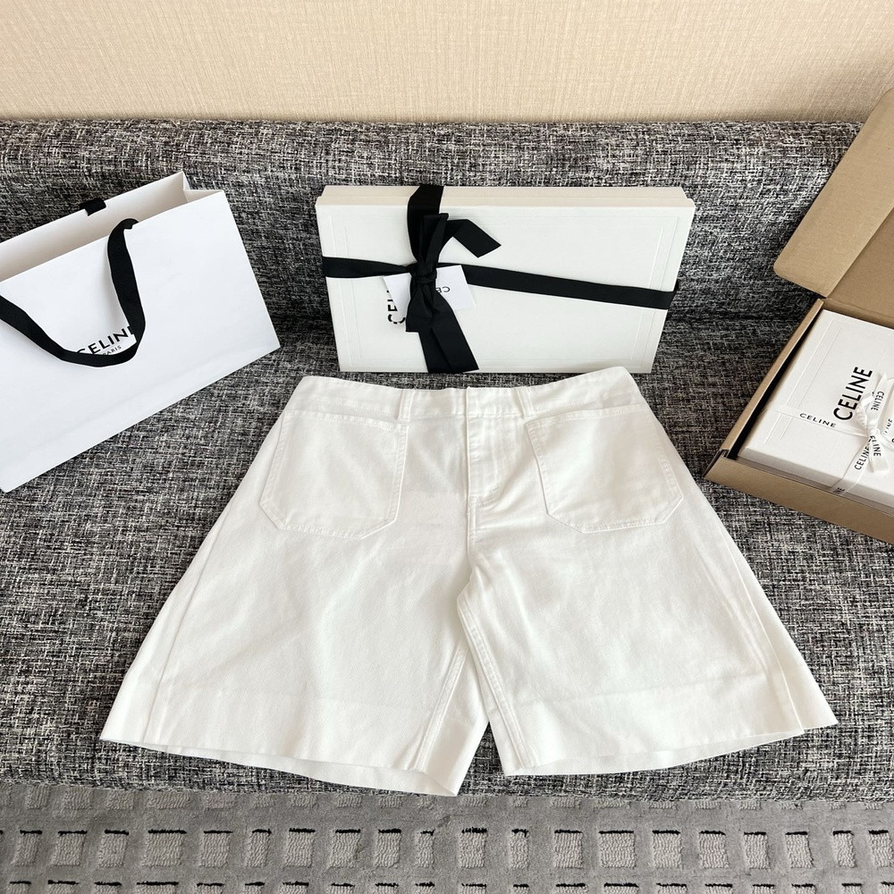 셀린느 26 봄여름 데님 오분 팬츠