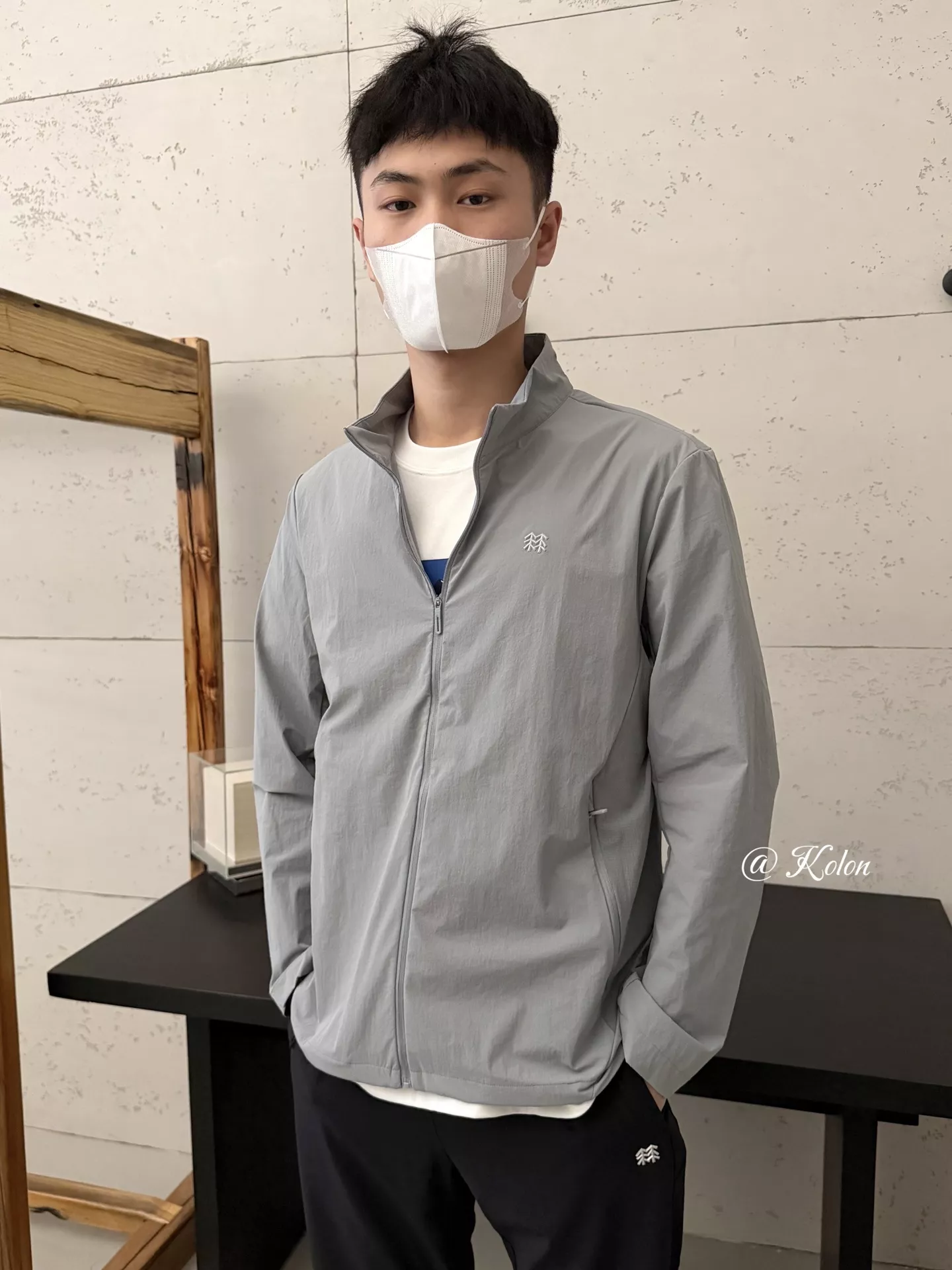 코오롱스포츠 경량 하이넥 집업 아웃도어 재킷 상세 이미지 21