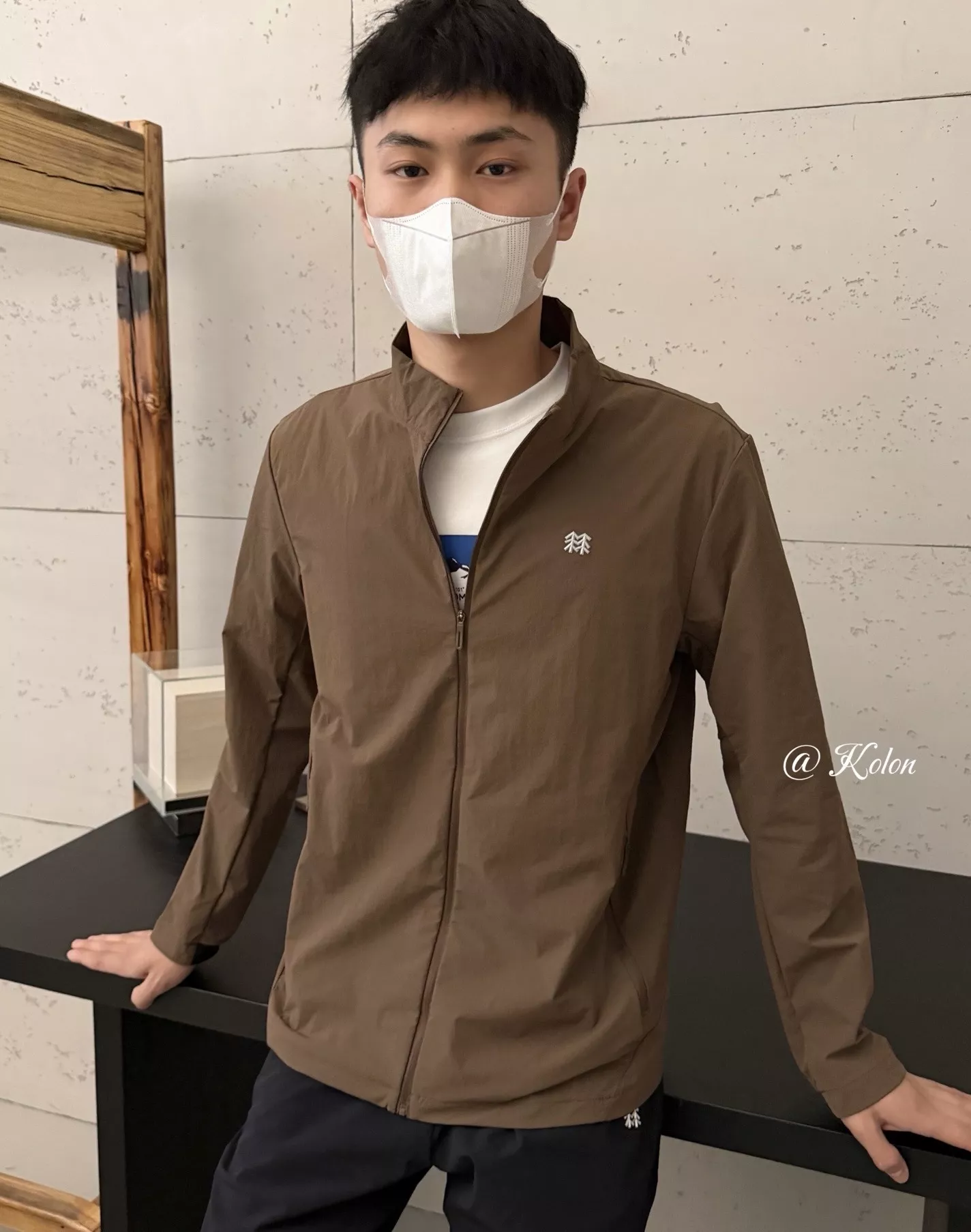 코오롱스포츠 경량 하이넥 집업 아웃도어 재킷 상세 이미지 22