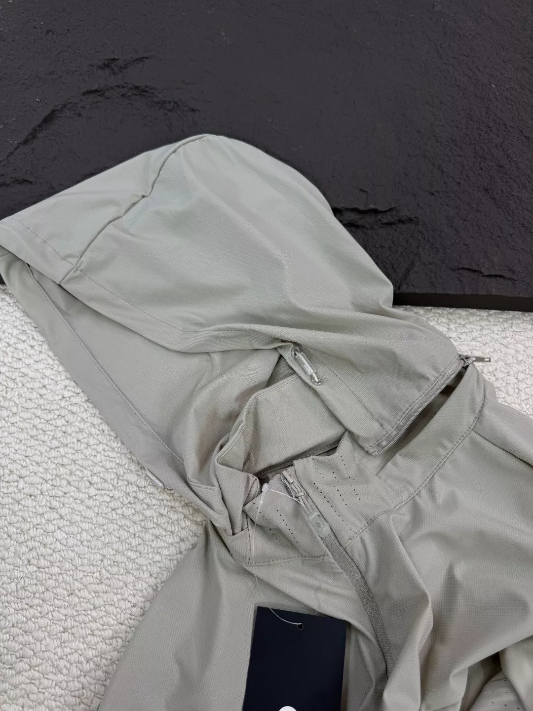 룰루레몬 탈부착 후드 자외선 차단 집업 재킷 상세 이미지 11