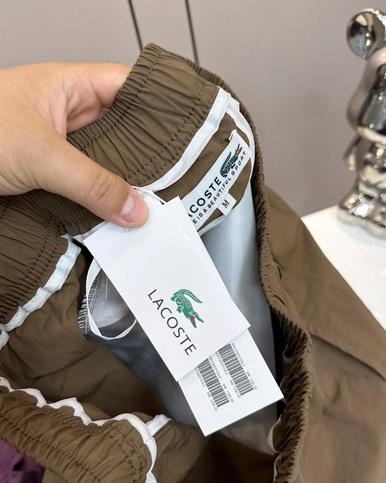 라코스테 워싱 코튼 멀티포켓 아웃도어 하프 팬츠 상세 이미지 29