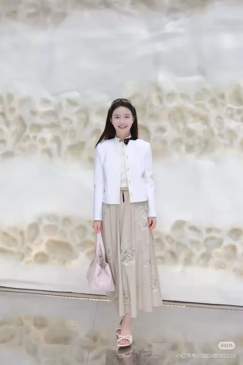 디올 이비자 루이 프린트 코튼 롱 스커트 상세 이미지 14