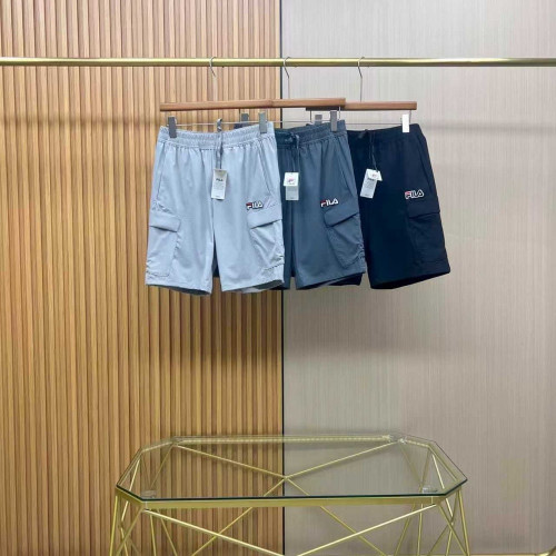 휠라 3D 입체 재단 흡습속건 카고 하프 팬츠
