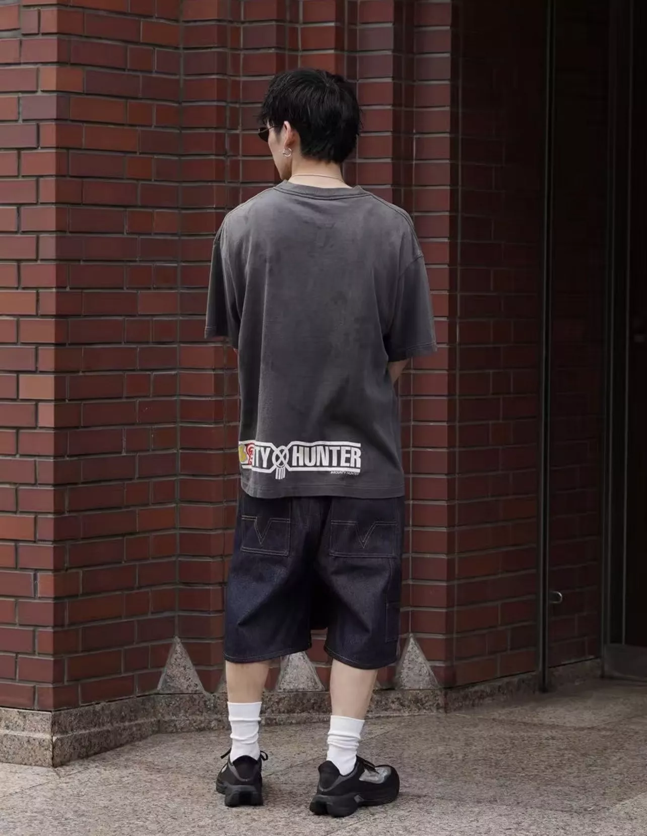 세인트미카엘 세인트헌터 그래픽 워싱 반소매 티셔츠 상세 이미지 22