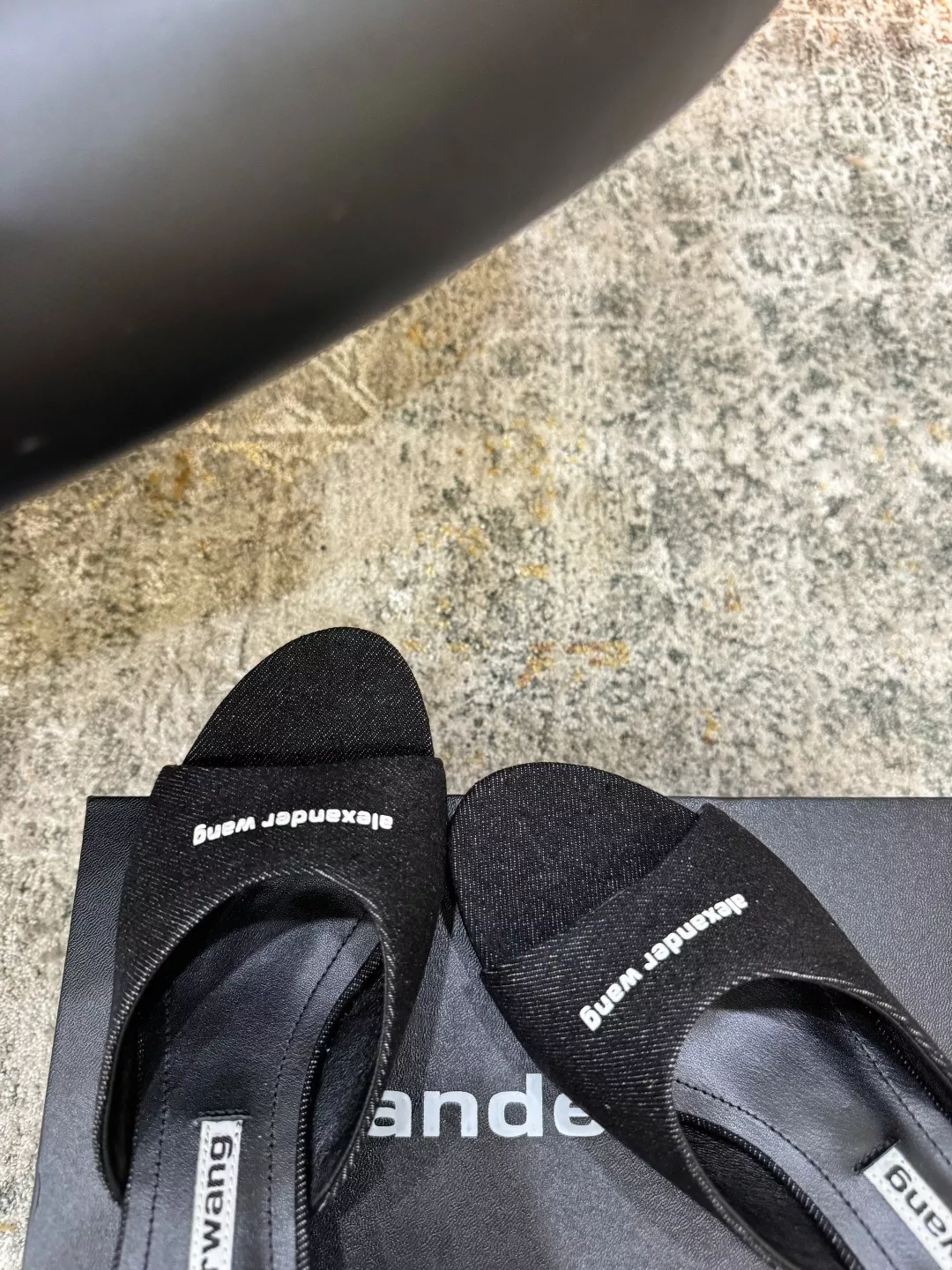 알렉산더왕 캔버스 로고 오픈토 토오픈 뮬 상세 이미지 7