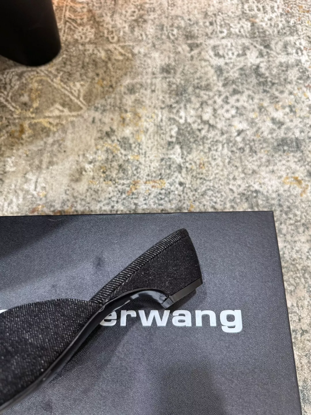 알렉산더왕 캔버스 로고 오픈토 토오픈 뮬 상세 이미지 9