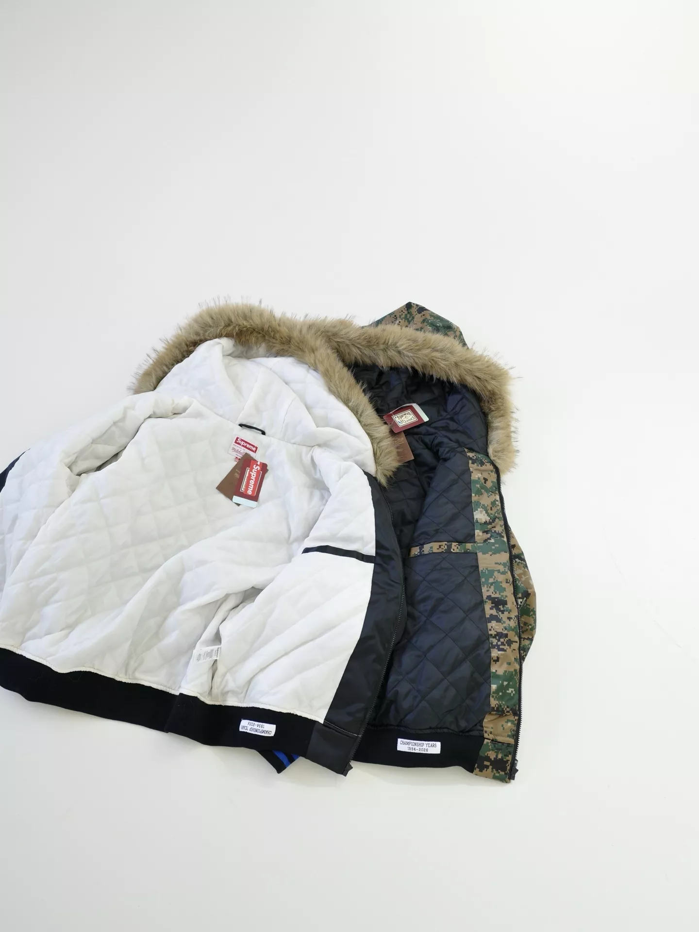 슈프림 새틴 후드 스포츠 재킷 상세 이미지 18