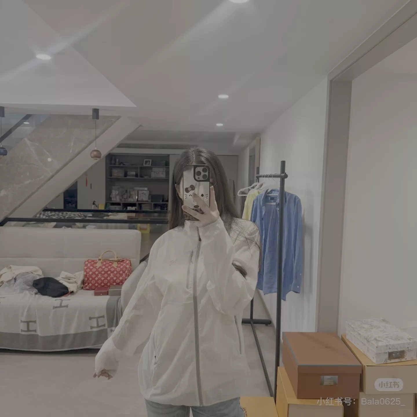 아크테릭스 후드 수납형 립스탑 자외선차단 집업 재킷 상세 이미지 45