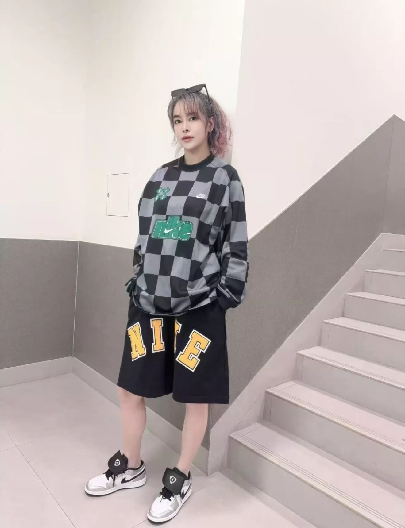 나이키 미드웨이트 자수 로고 니트 하프 팬츠 상세 이미지 21