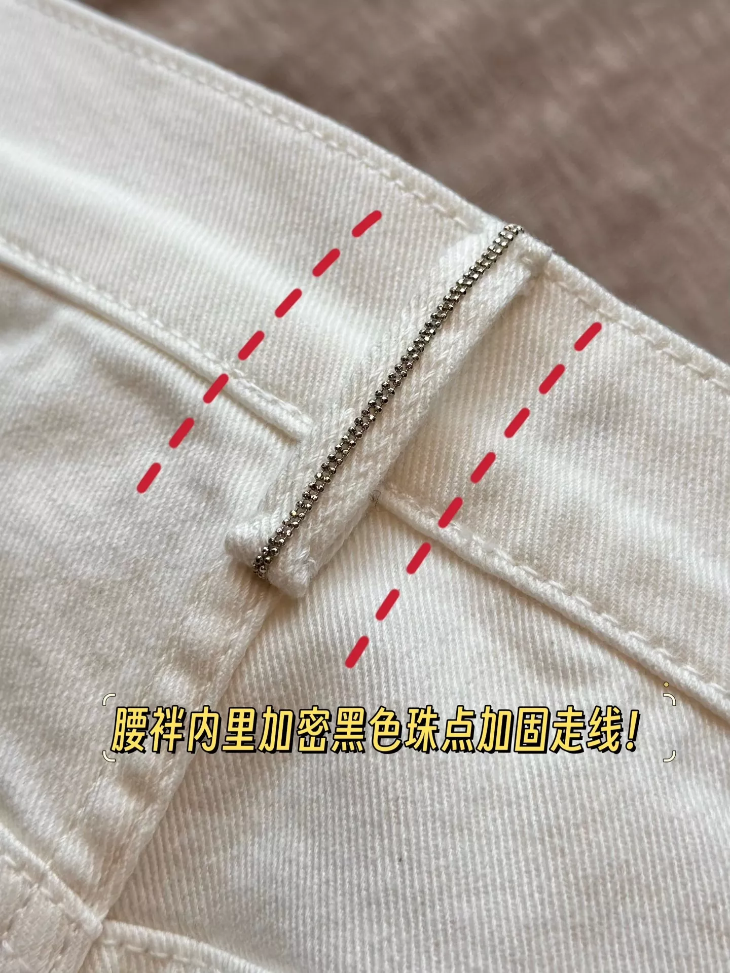 브루넬로쿠치넬리 심플 크롭 스트레이트 화이트 데님 팬츠 상세 이미지 35