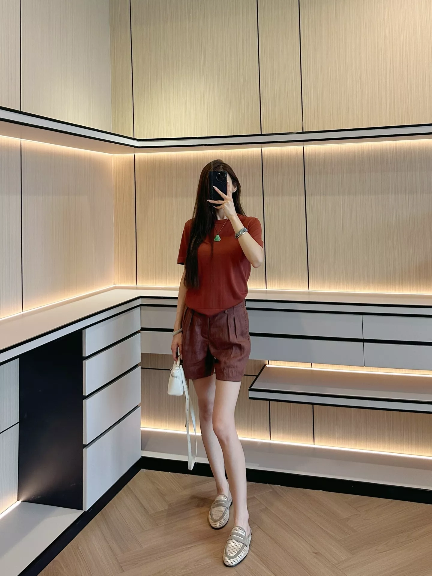 로로피아나 린넨 투턱 버뮤다 하프 팬츠 상세 이미지 95