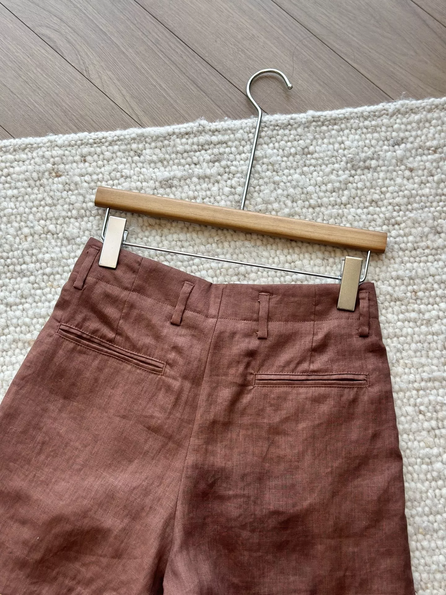 로로피아나 린넨 투턱 버뮤다 하프 팬츠 상세 이미지 82