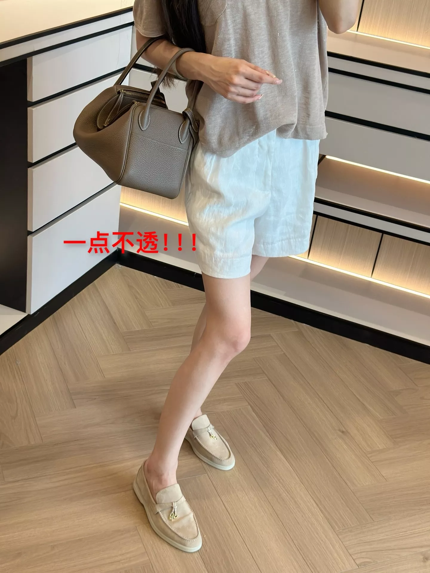 로로피아나 린넨 투턱 버뮤다 하프 팬츠 상세 이미지 54