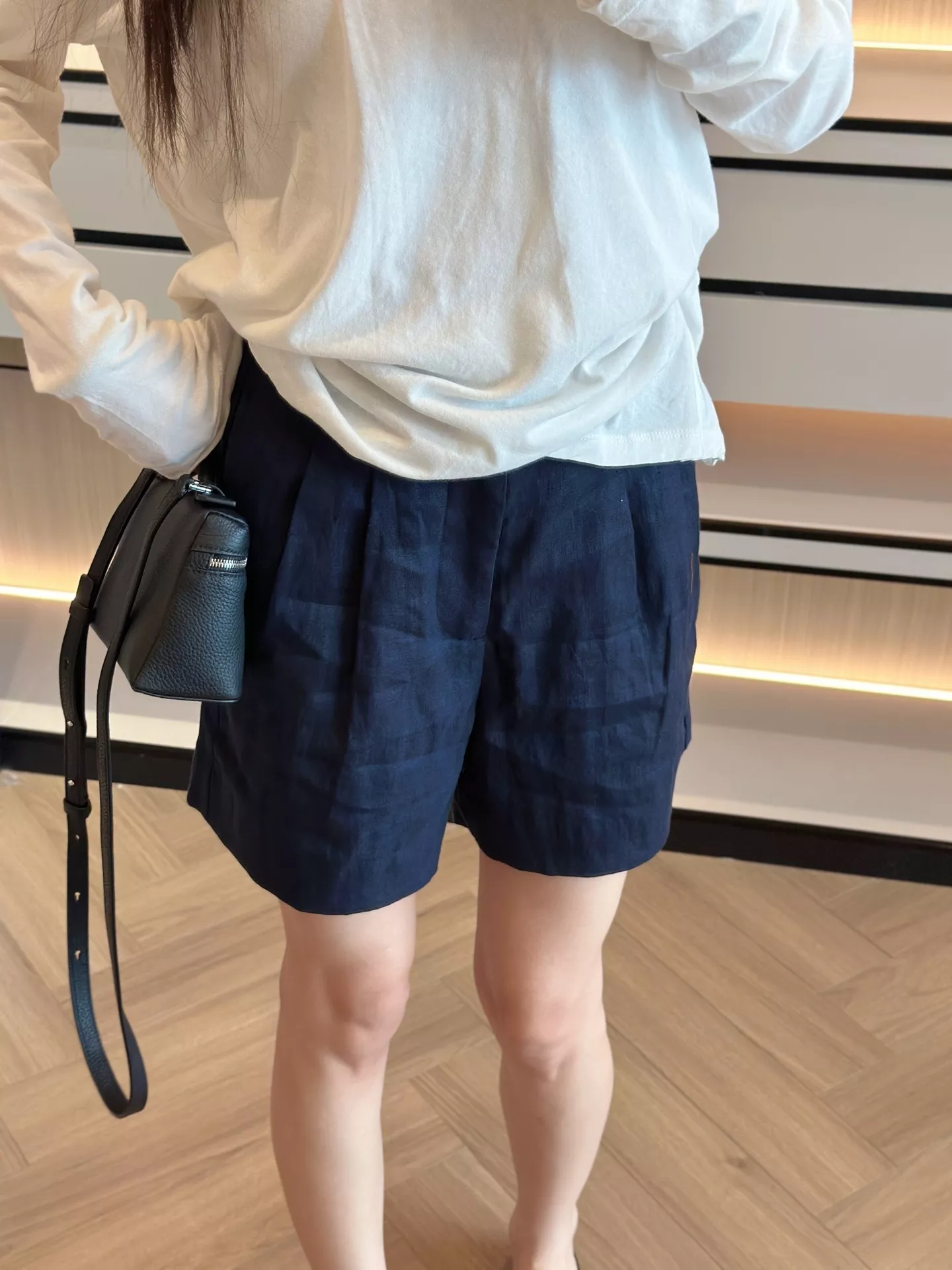 로로피아나 린넨 투턱 버뮤다 하프 팬츠 상세 이미지 90