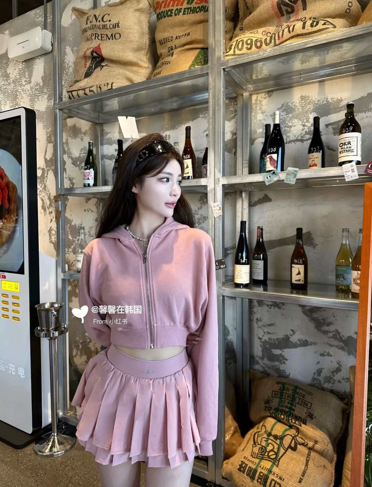 알로요가 더블 플리츠 아시아핏 테니스 미니 스커트 상세 이미지 89