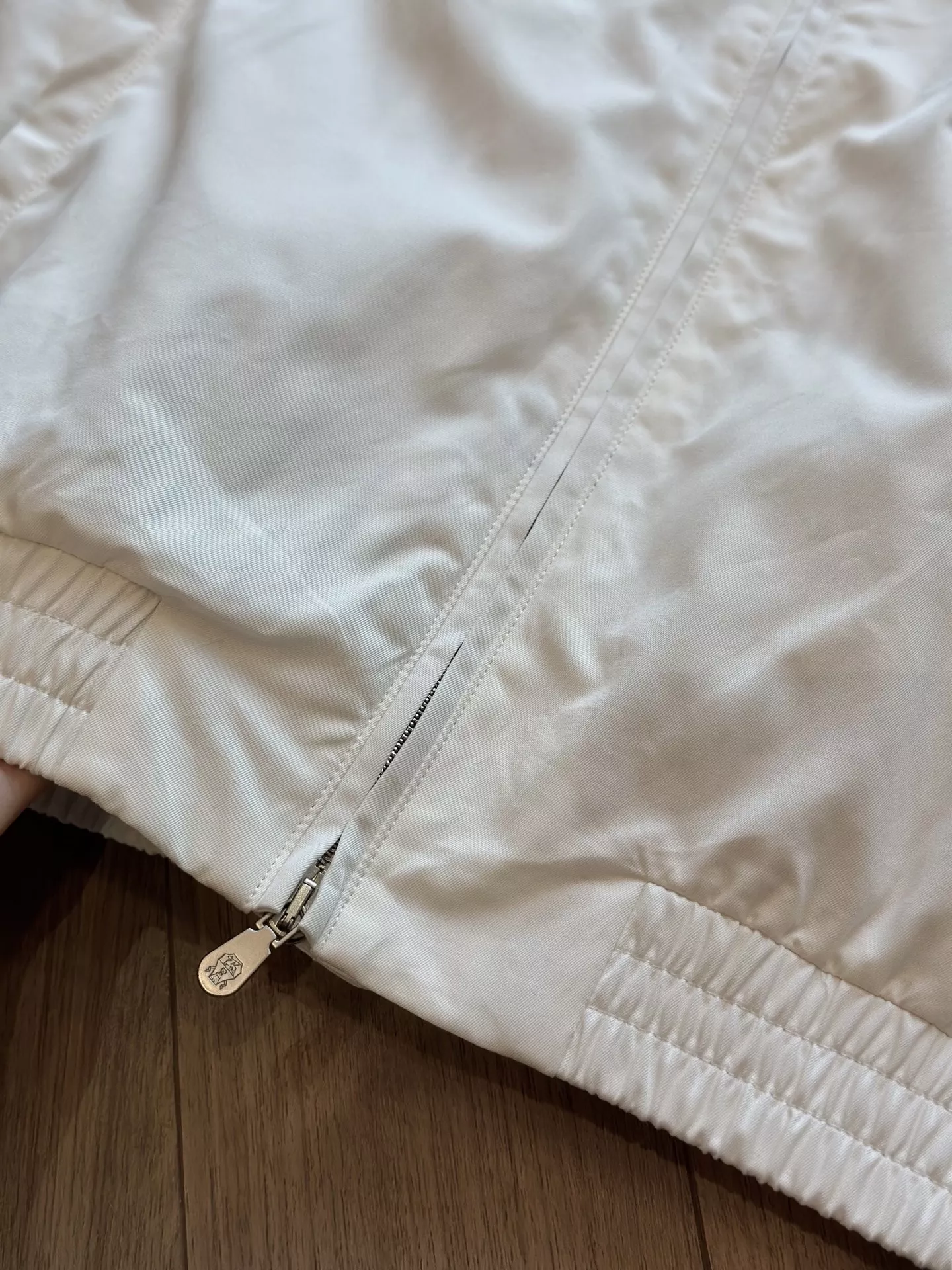 브루넬로쿠치넬리 하링턴 스탠드칼라 히든후드 집업 재킷 상세 이미지 26