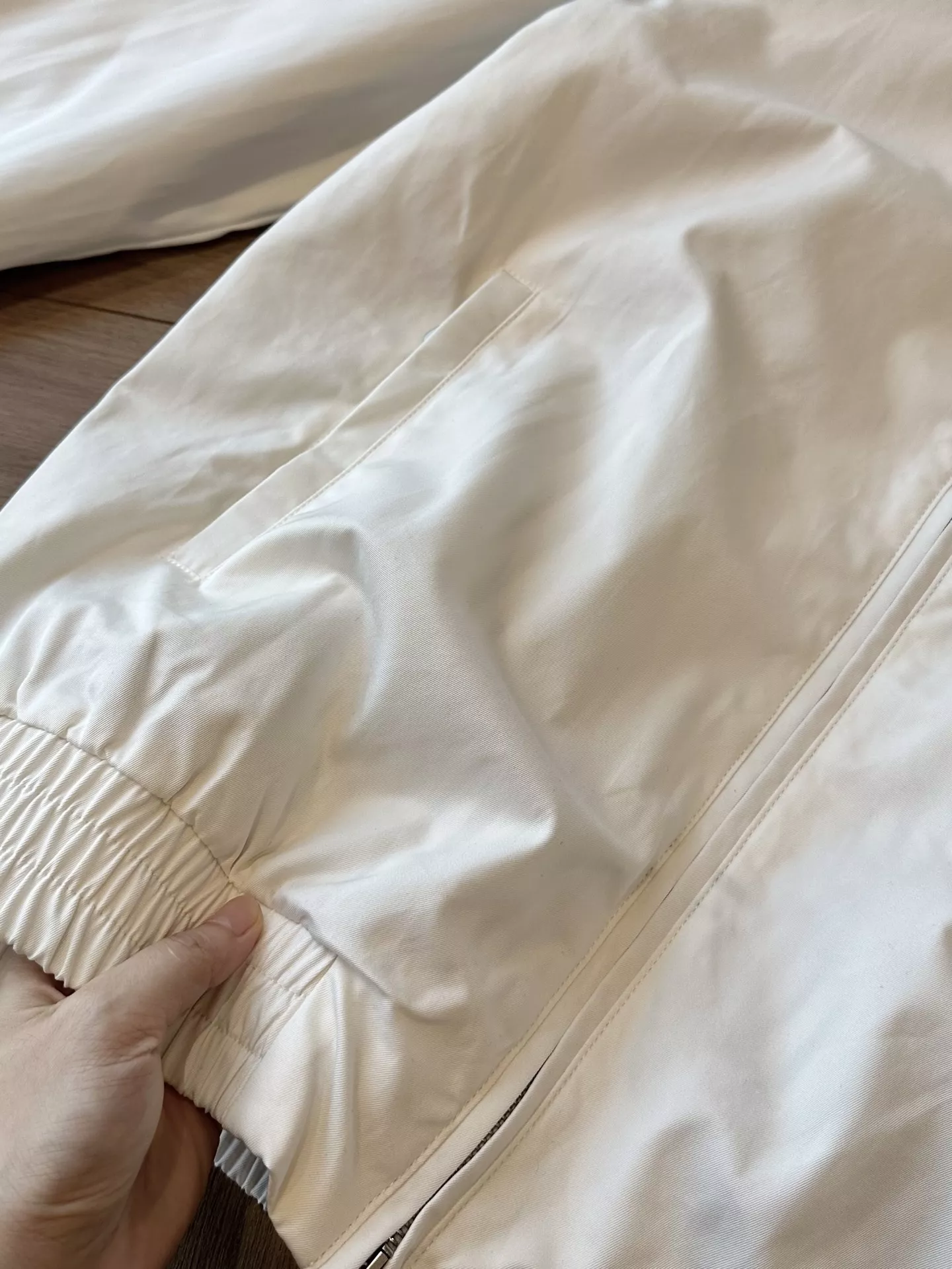 브루넬로쿠치넬리 하링턴 스탠드칼라 히든후드 집업 재킷 상세 이미지 33