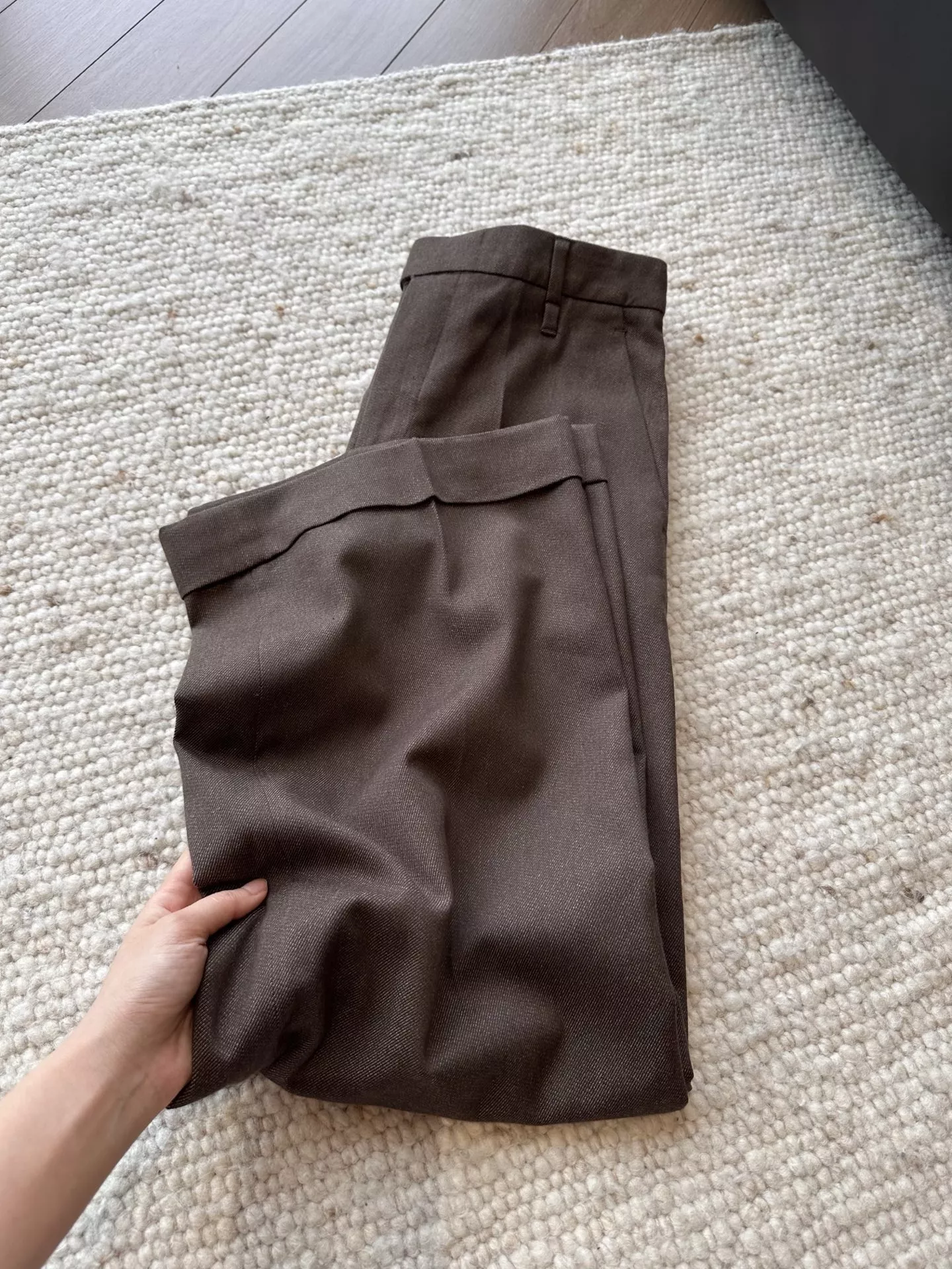 브루넬로쿠치넬리 와이드핏 울실크 블렌드 슬랙스 팬츠 상세 이미지 23