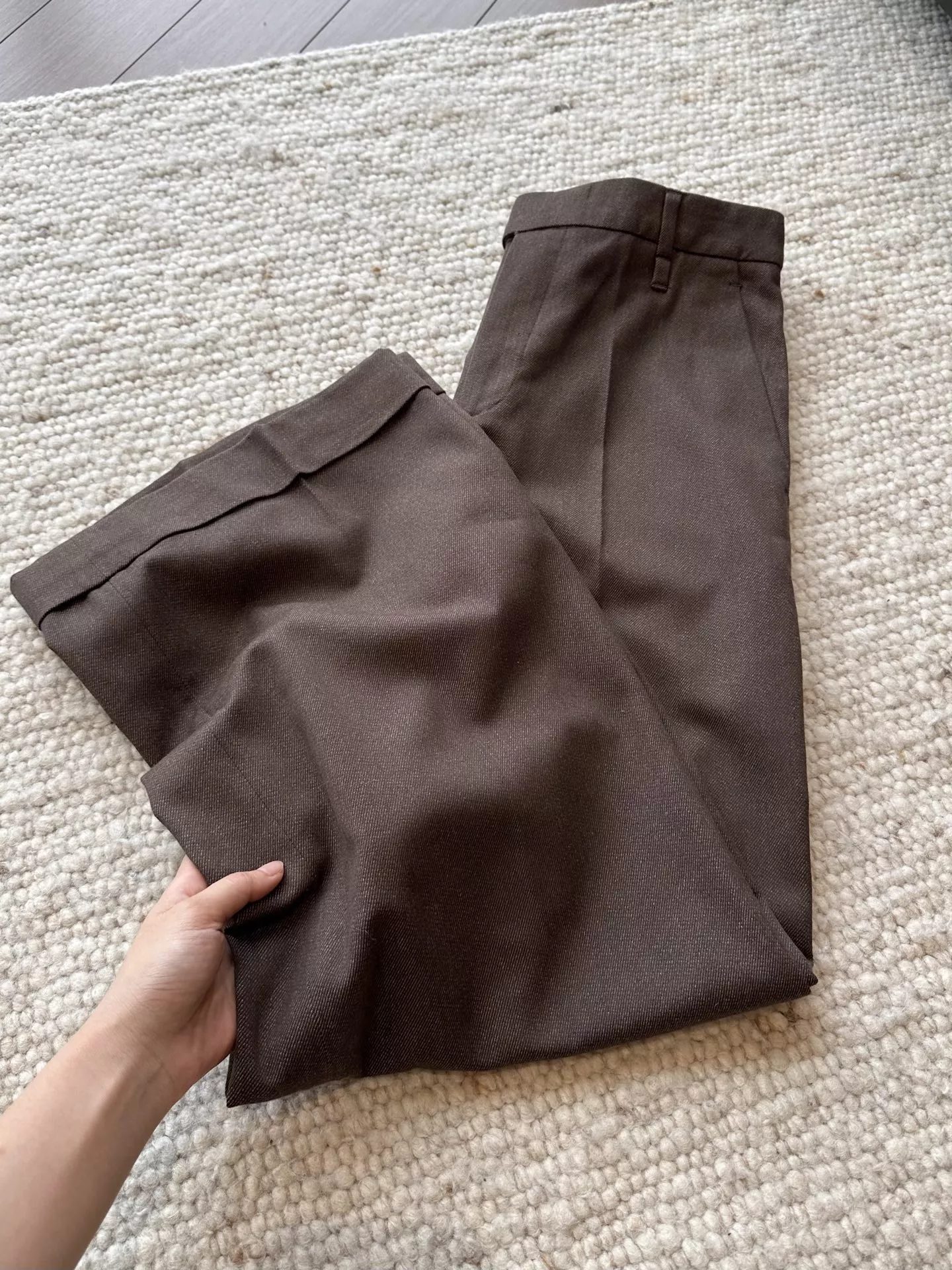브루넬로쿠치넬리 와이드핏 울실크 블렌드 슬랙스 팬츠 상세 이미지 21