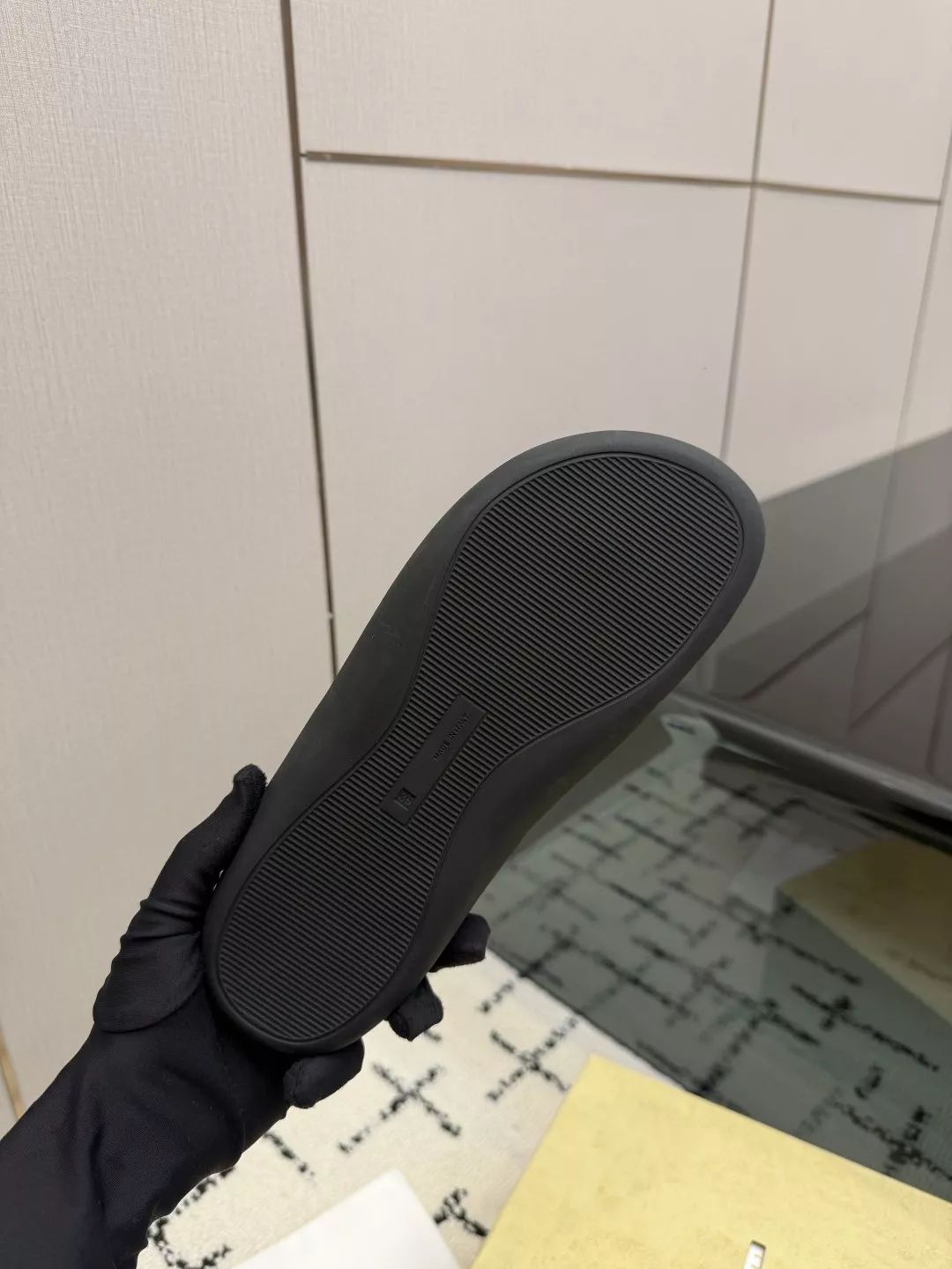 더로우 프렌치 빈티지 스퀘어토 리얼레더 쪼리 상세 이미지 9