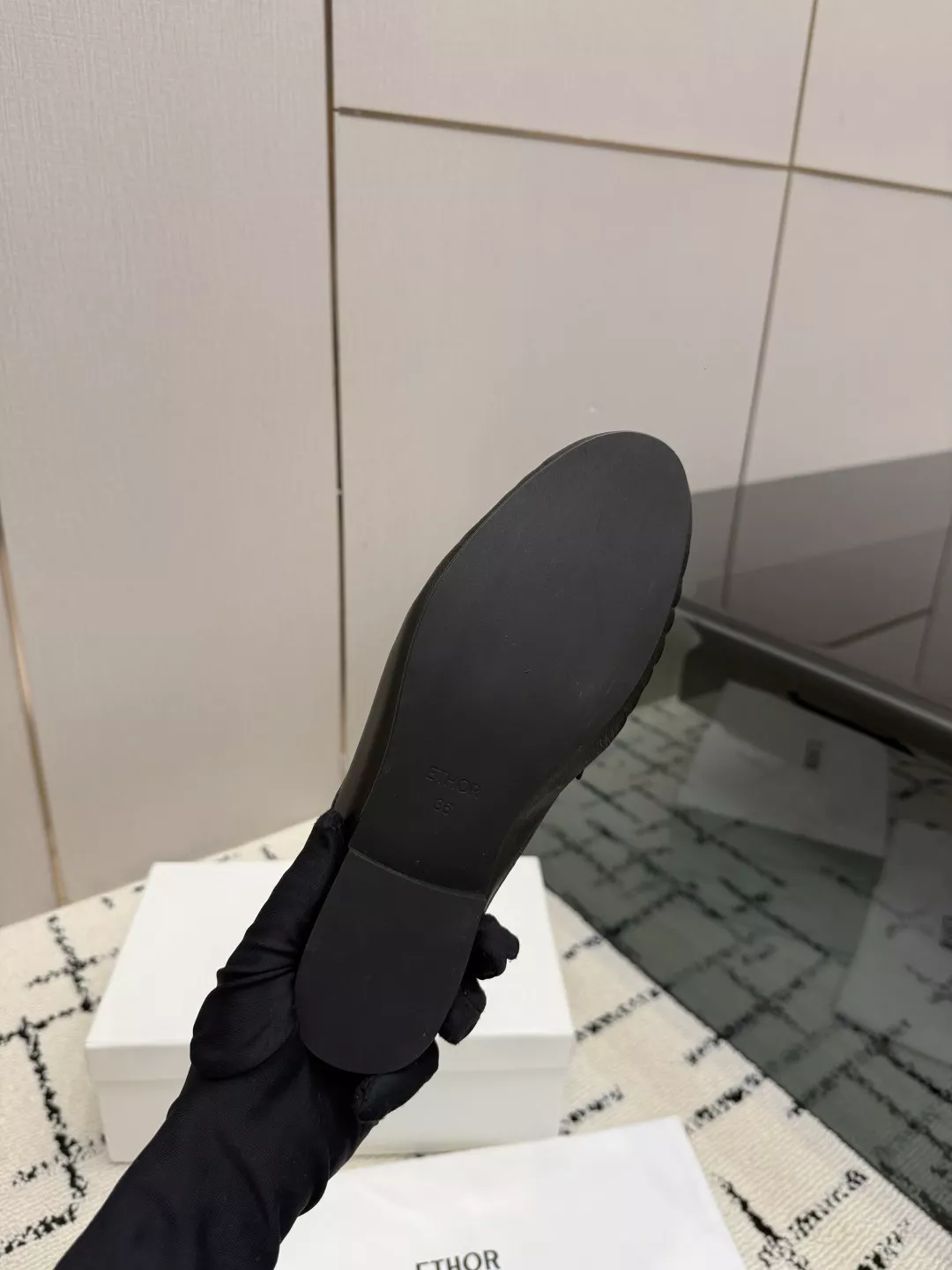 에토르 빈티지 태슬 오일왁스 가죽 로퍼 뮬 상세 이미지 9