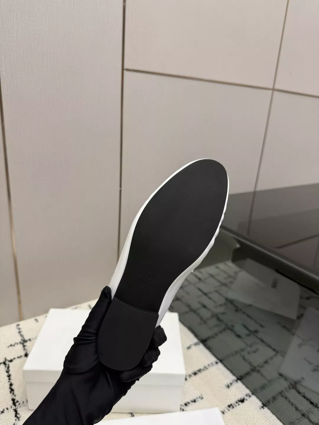 에토르 빈티지 태슬 오일왁스 가죽 로퍼 뮬 상세 이미지 9