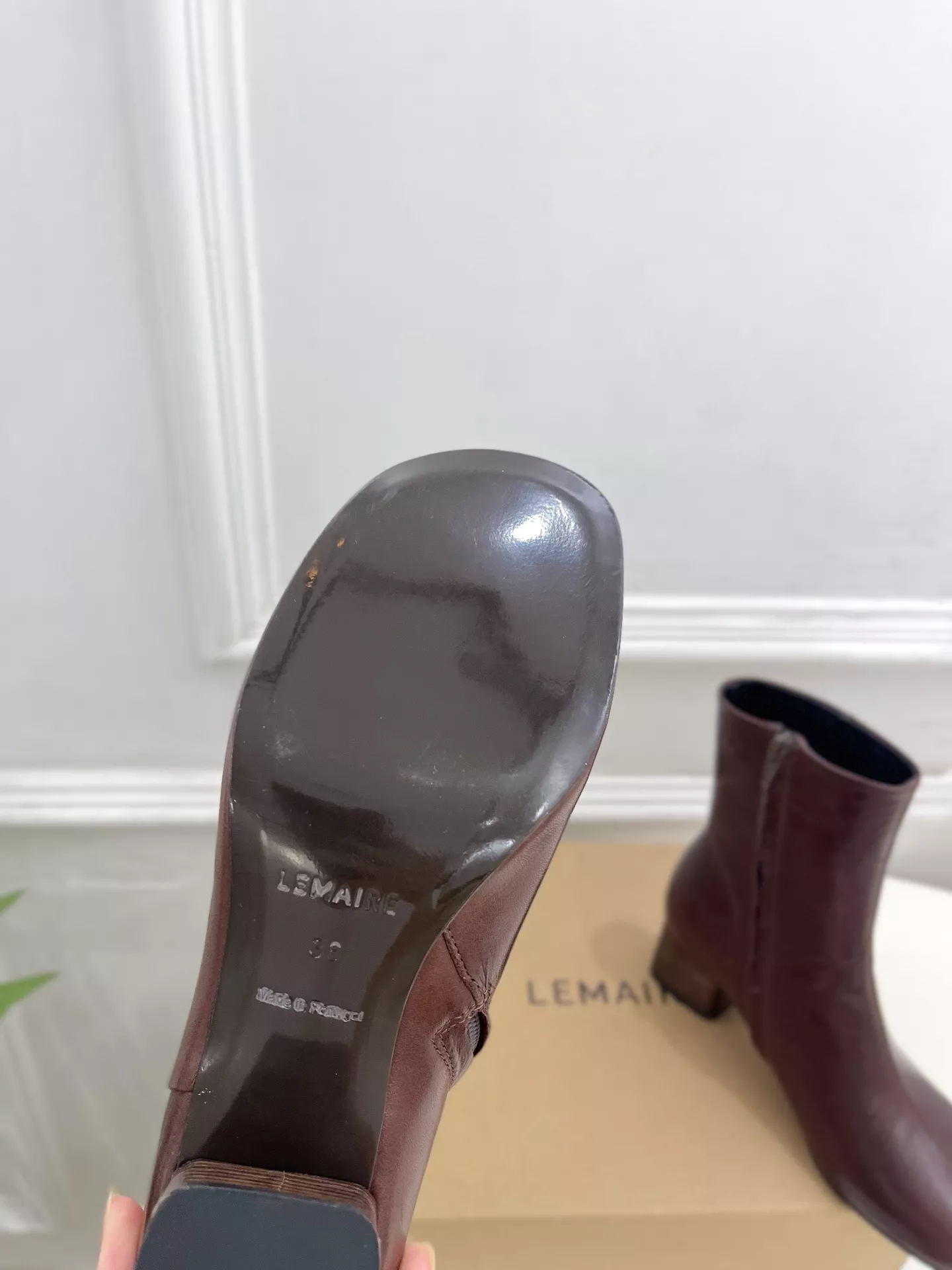 르메르 클래식 빈티지 사이드 지퍼 앵클 부츠 상세 이미지 9