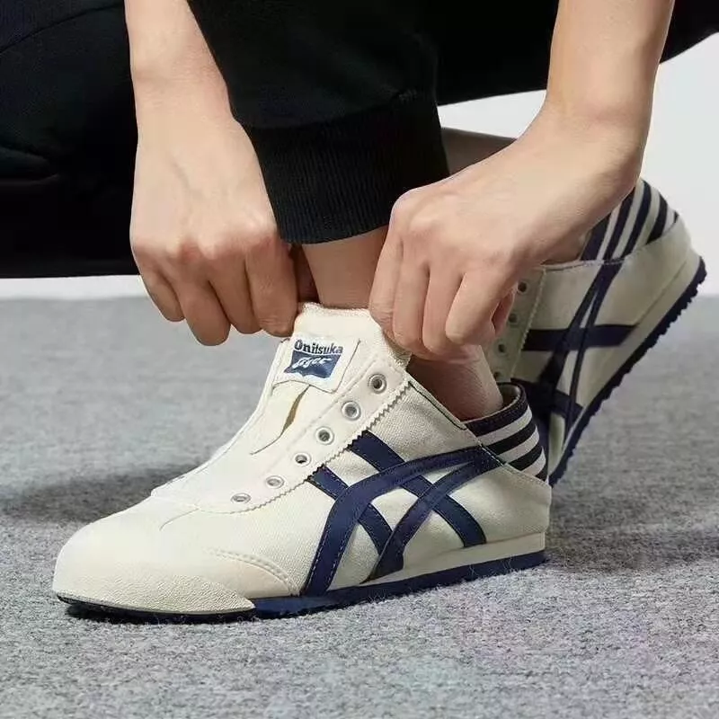 오니츠카타이거 멕시코 66 캔버스 레이스 로우탑 스니커즈 상세 이미지 102