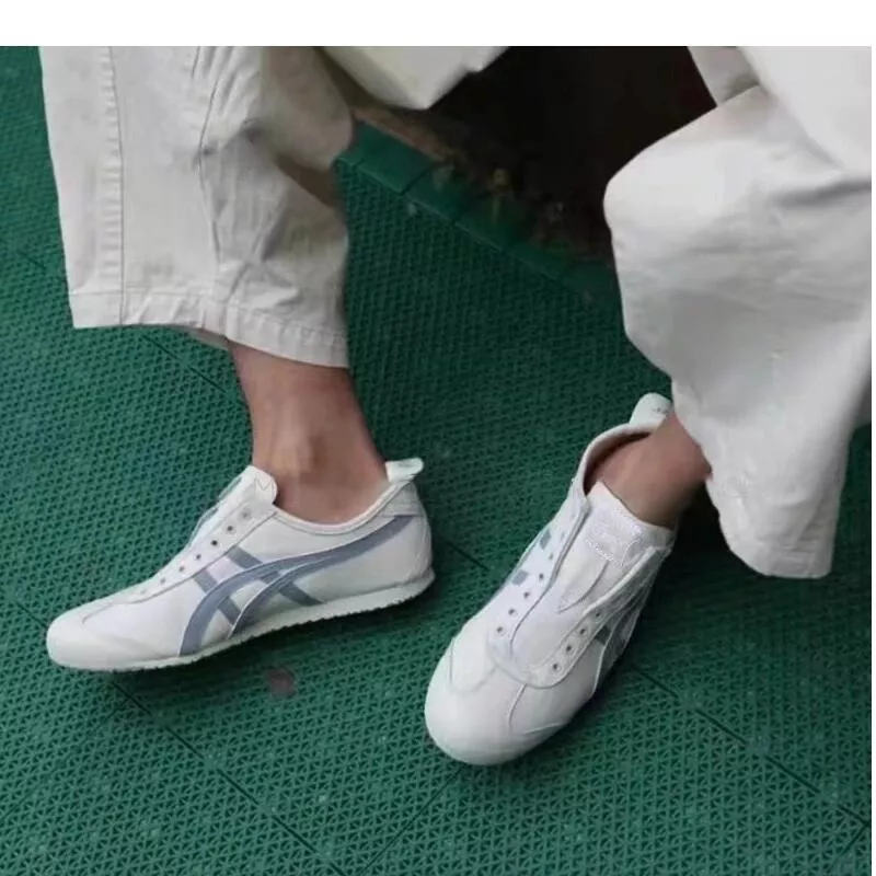 오니츠카타이거 멕시코 66 캔버스 레이스 로우탑 스니커즈 상세 이미지 116