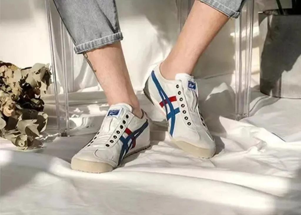 오니츠카타이거 멕시코 66 캔버스 레이스 로우탑 스니커즈 상세 이미지 139