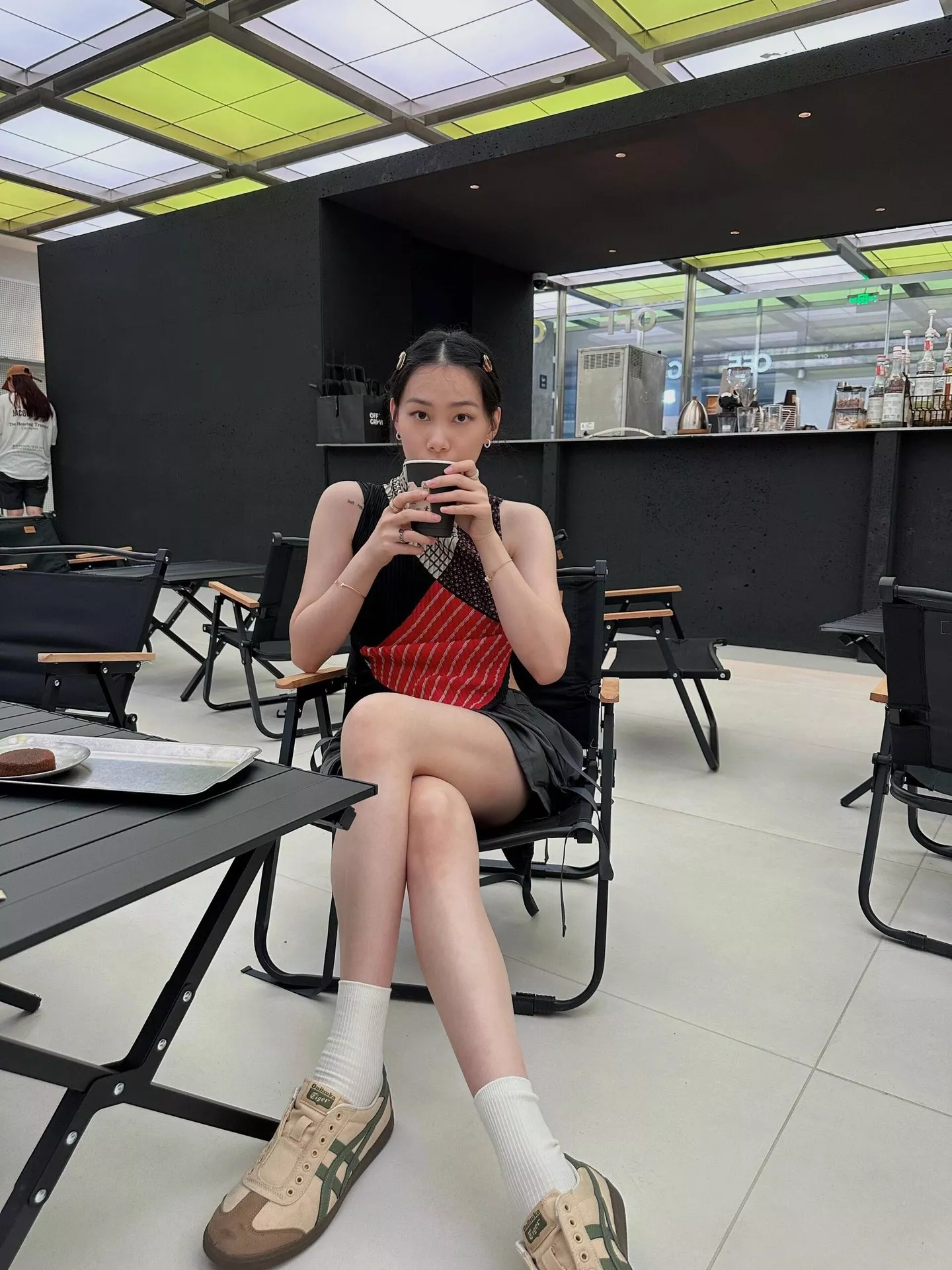 오니츠카타이거 멕시코 66 캔버스 레이스 로우탑 스니커즈 상세 이미지 131