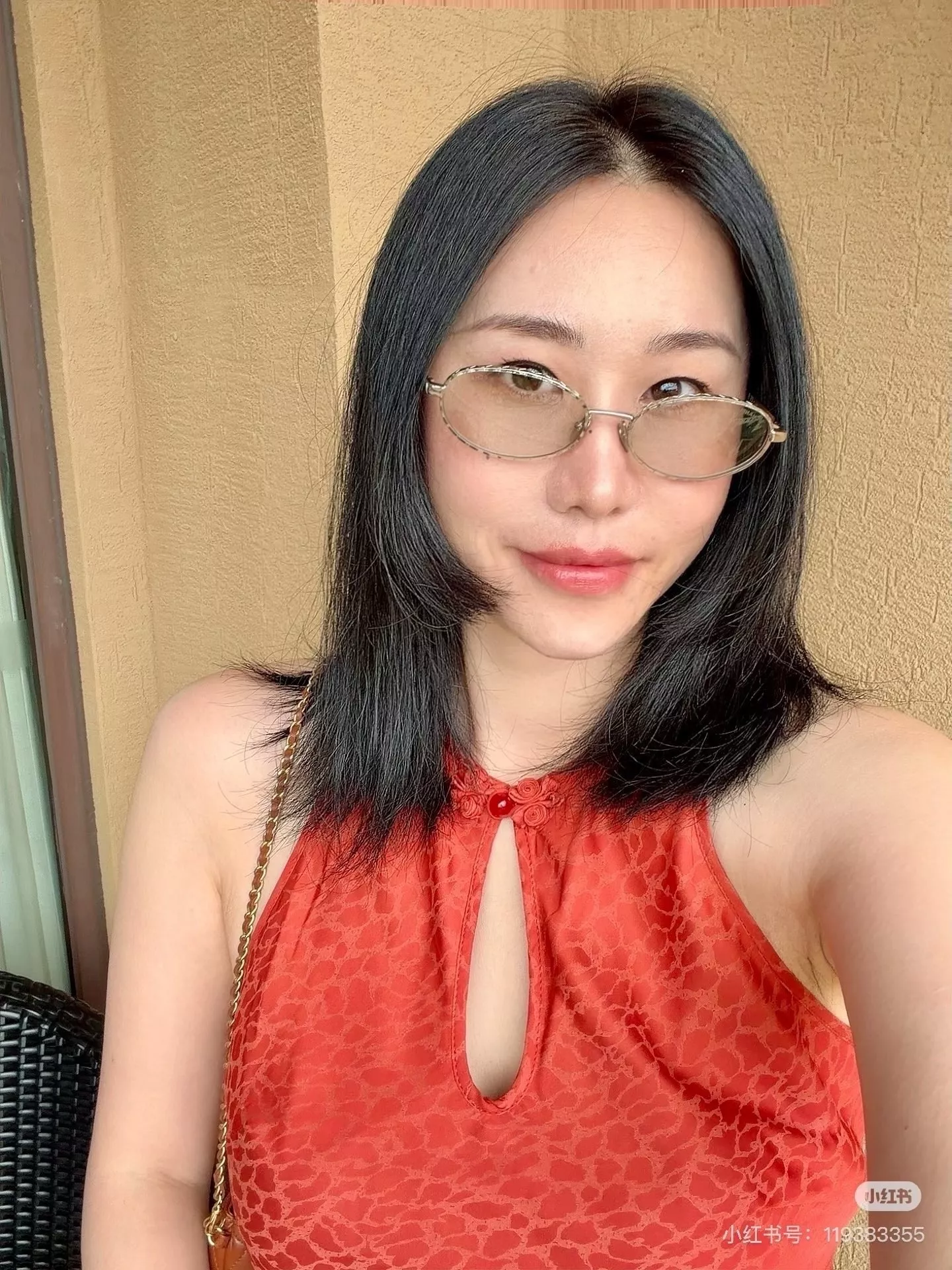 샤넬 빈티지 퀼팅 메탈 오벌 프레임 안경 상세 이미지 93