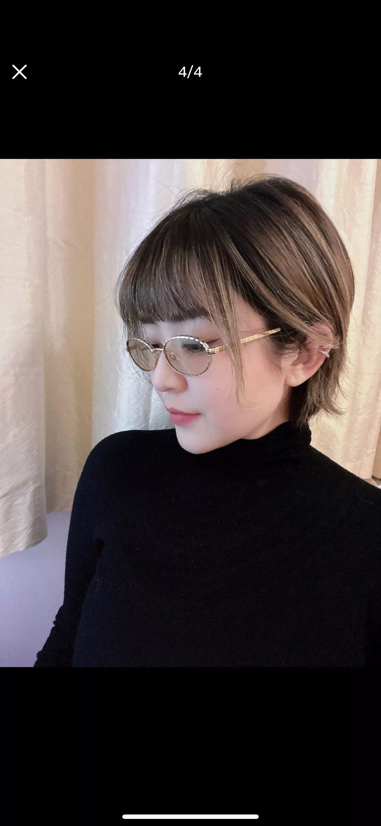 샤넬 빈티지 퀼팅 메탈 오벌 프레임 안경 상세 이미지 86