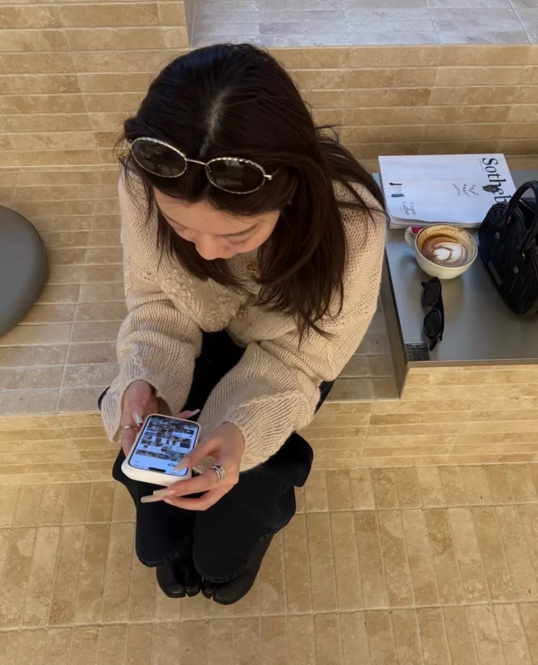 샤넬 빈티지 퀼팅 메탈 오벌 프레임 안경 상세 이미지 98