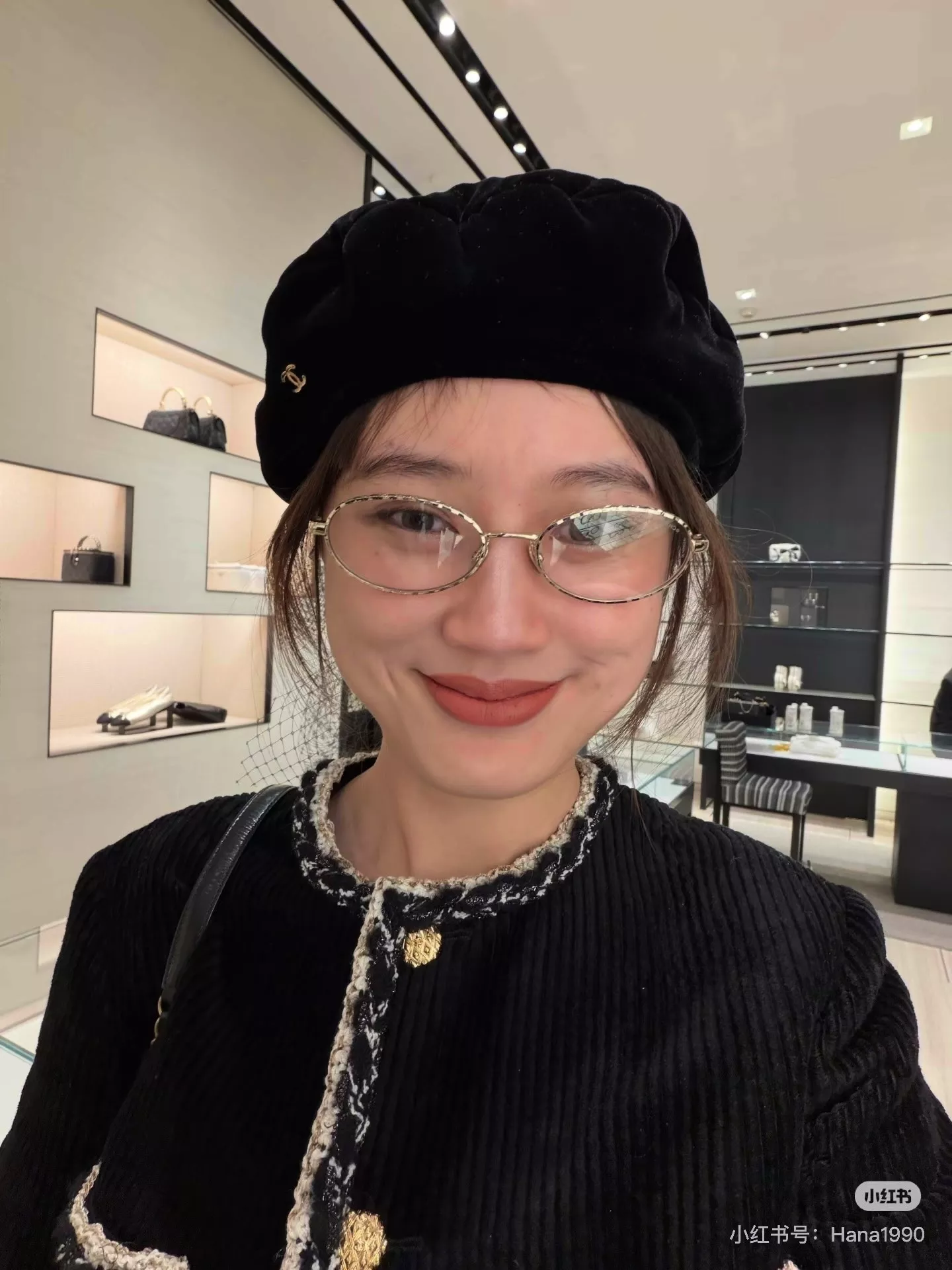 샤넬 빈티지 퀼팅 메탈 오벌 프레임 안경 상세 이미지 94