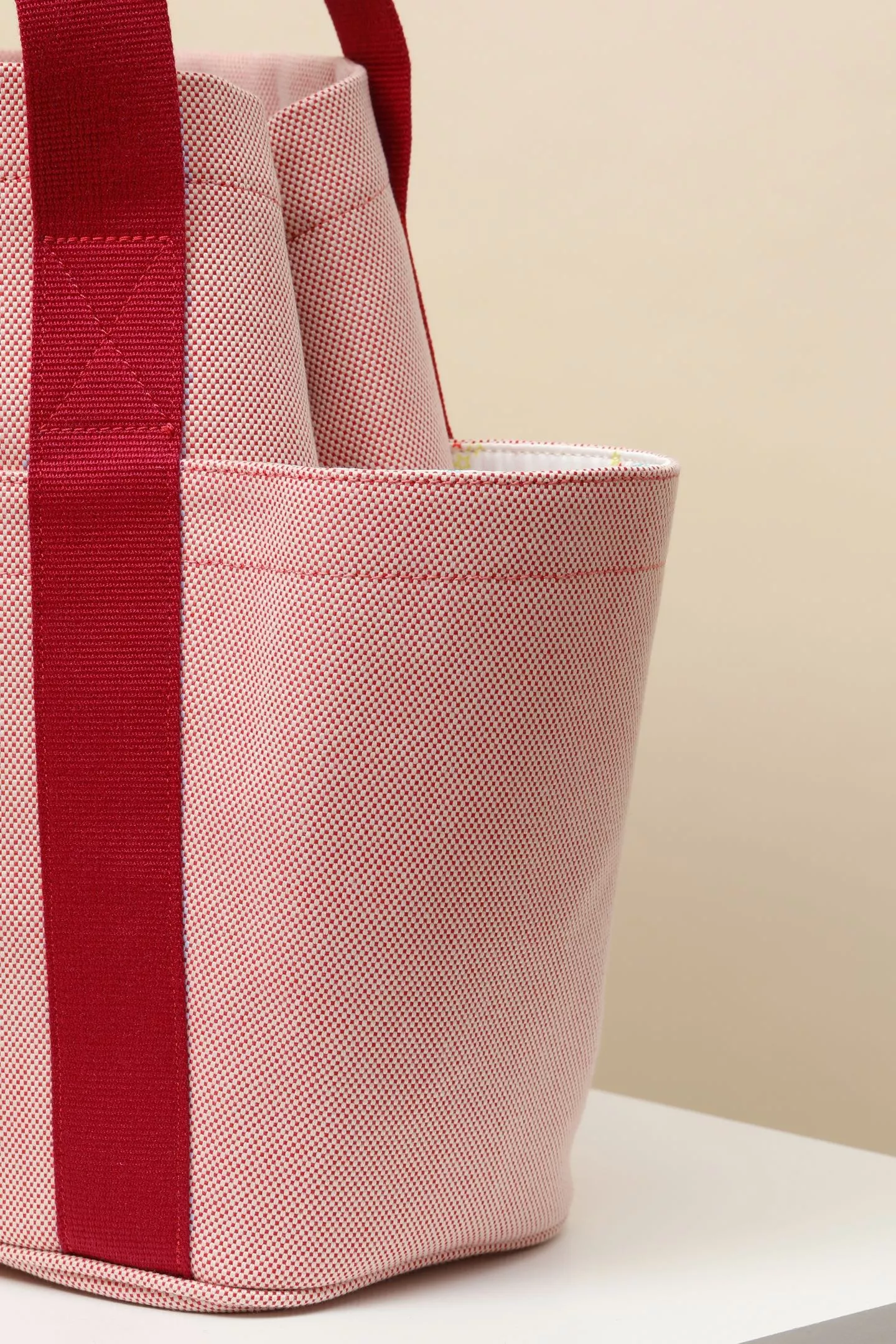 에르메스 울 코튼 라이닝 유아용 기저귀 쇼퍼백 상세 이미지 5